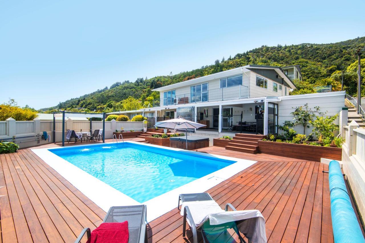 Fabulous Apartment With Private Spa Pool & Gym Picton Luaran gambar